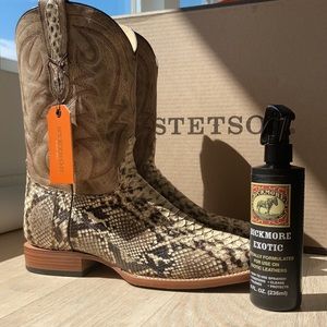 Stetson Python boots 10.5 D